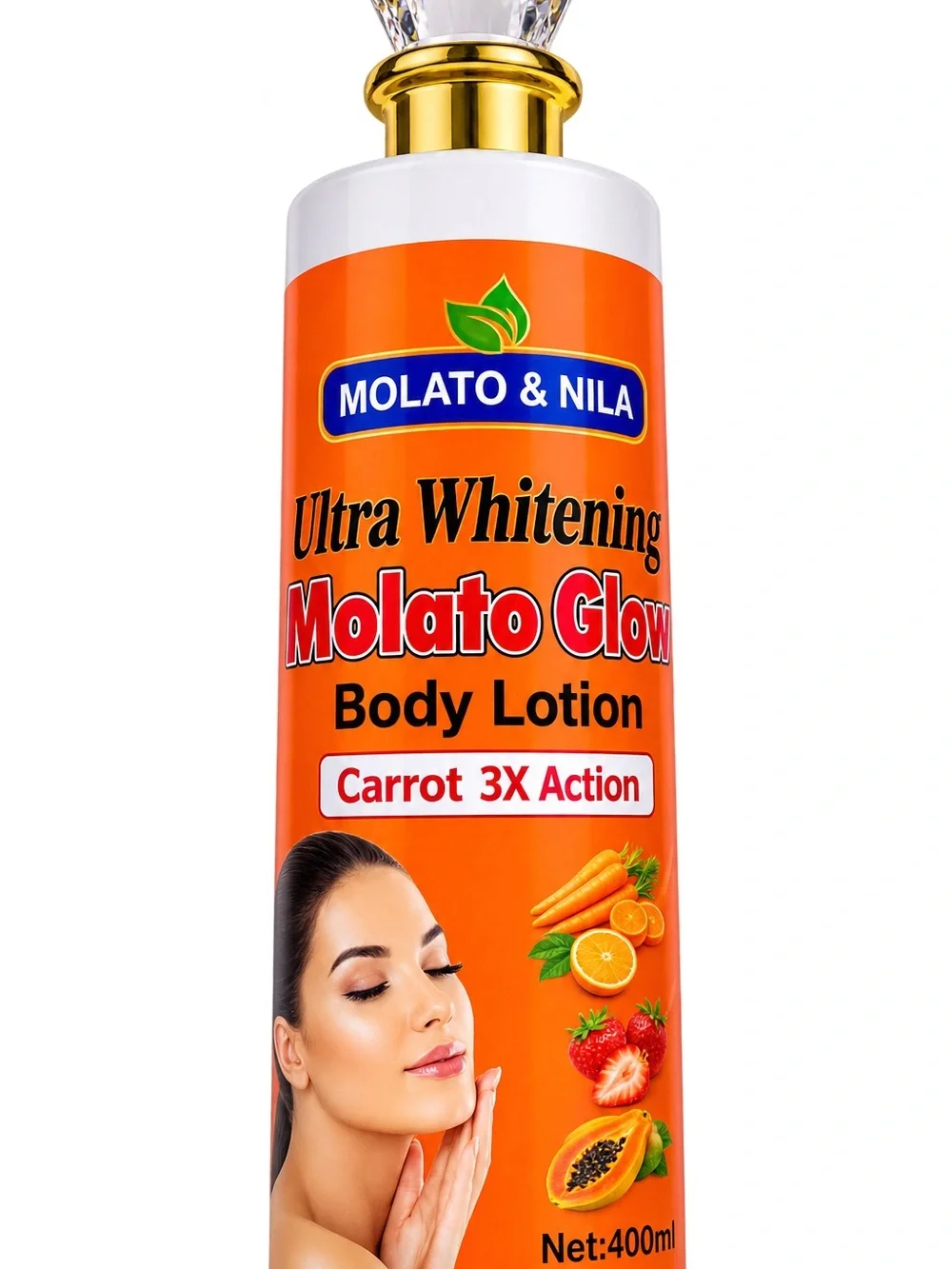 Molato Glow Body Lotion - Orange